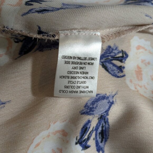 TRIXXI Dust Rose Pink Floral Satin Mini Tank Dress; Size M - Picture 5 of 5